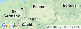 Łódź Voivodeship map